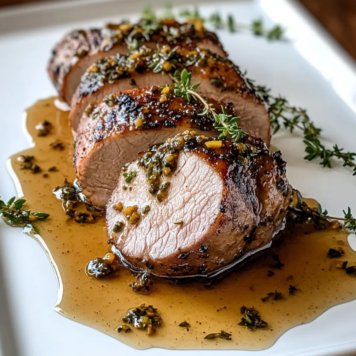 Savor the Moment with Maple Dijon Pork Tenderloin Delight
