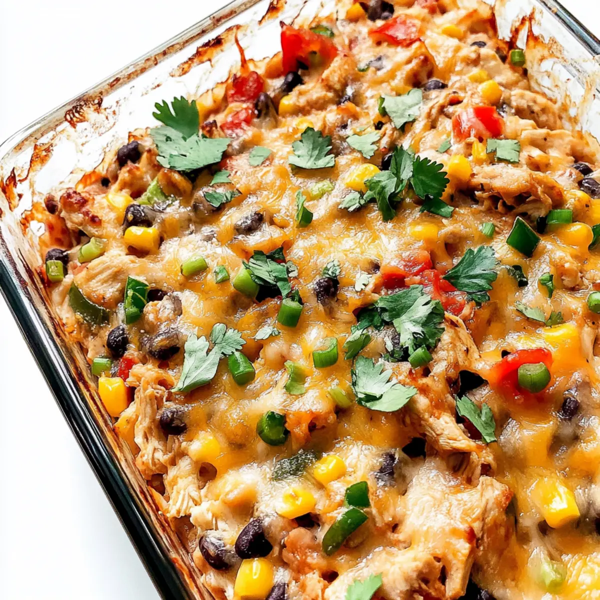 Savory Chicken Burrito Casserole Packed with Flavor and Fun
