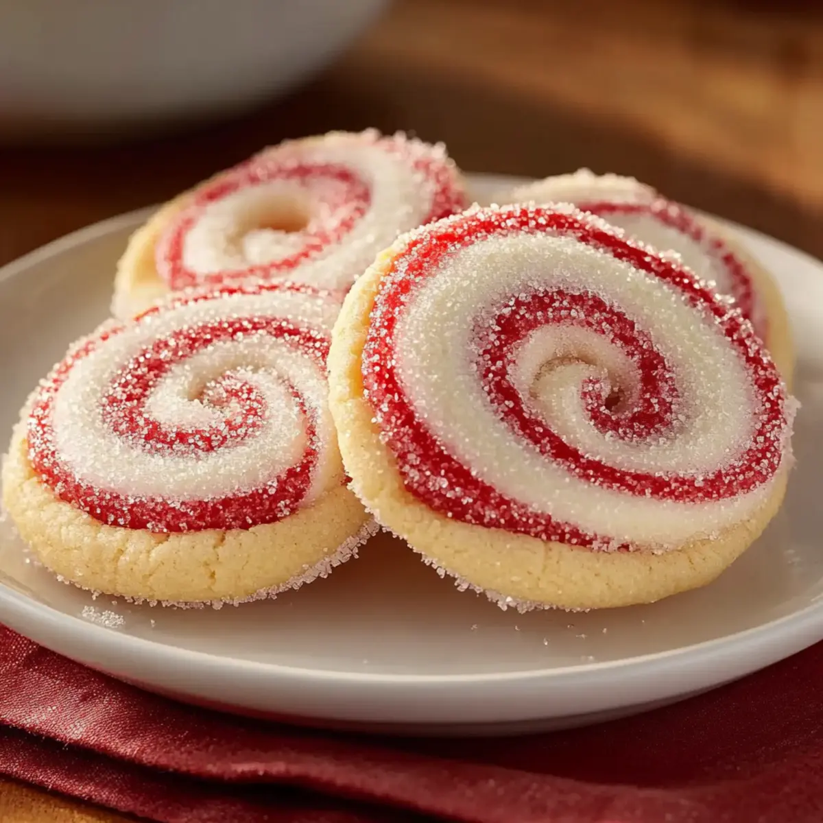 Festive Peppermint Swirl Cookies for Holiday Cheer
