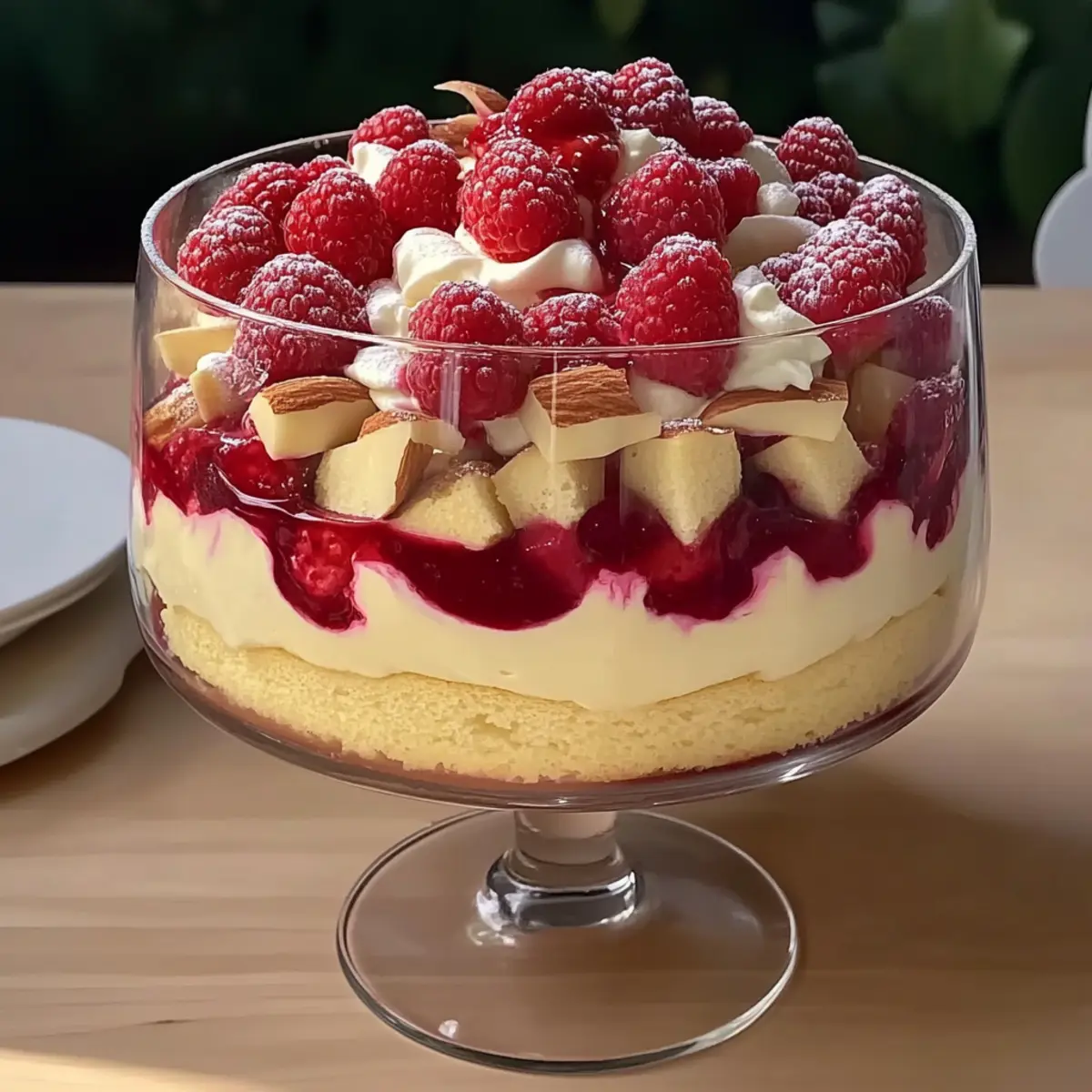 Heavenly Raspberry and Almond Trifle for Effortless Elegance