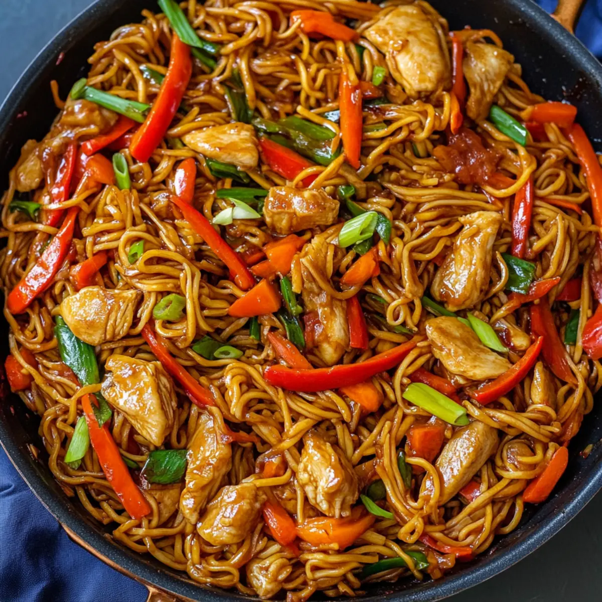 Delicious Yakisoba Noodles in One Pan for Busy Nights