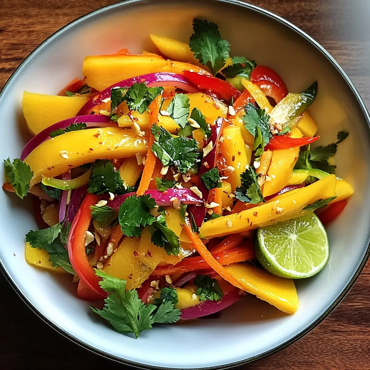 Zesty Thai Mango Salad: A Refreshing Twist for Summer Days