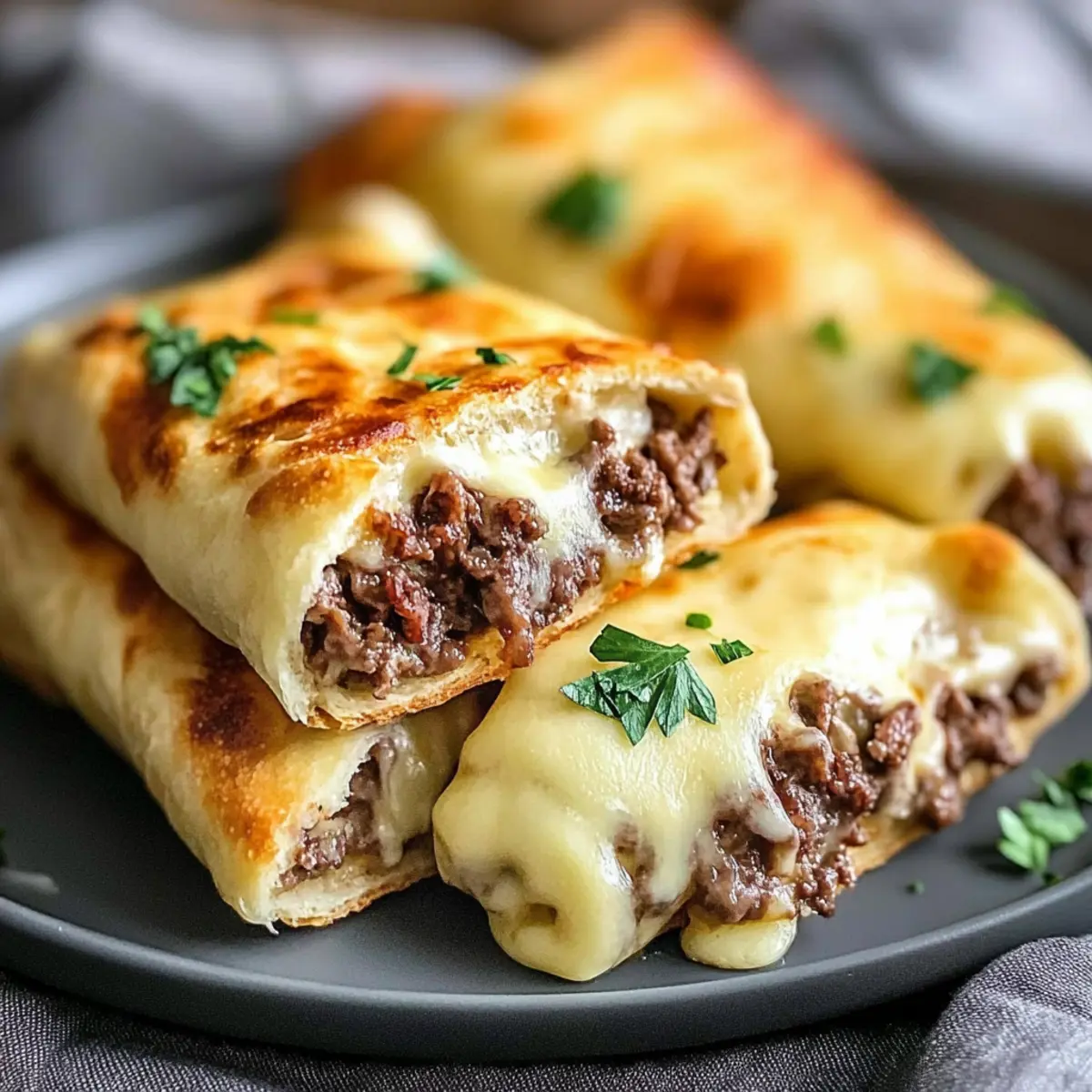 Savory Keto Philly Cheesesteak Rolls Ready in 30 Minutes