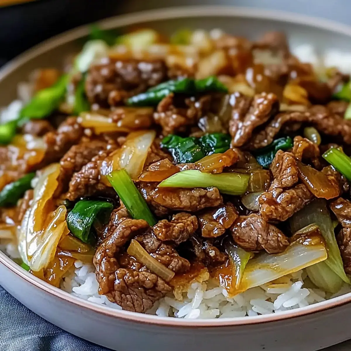 Sizzling Mongolian: Quick & Savory Comfort Food Delight