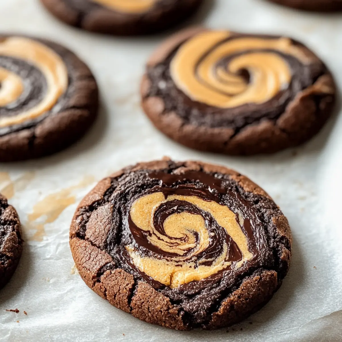 Chocolate Peanut Butter Swirl Cookies for Pure Indulgence