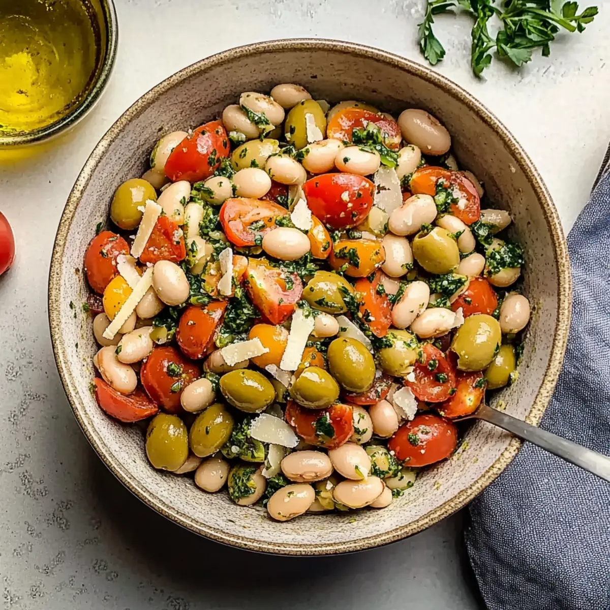 Delicious Italian White Bean Salad Ready in 20 Minutes