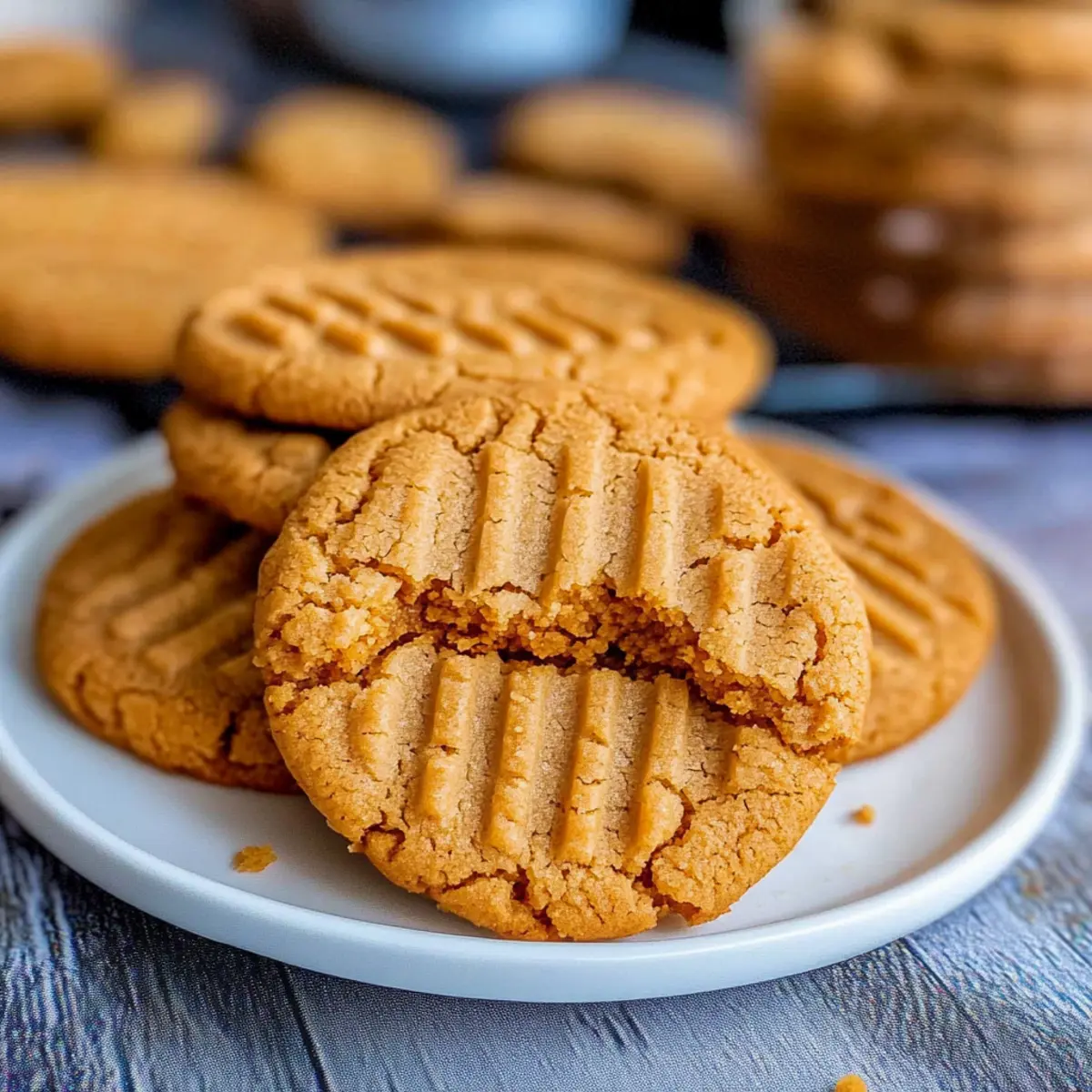 Old-Fashioned Peanut Butter Cookies That Melt in Your Mouth