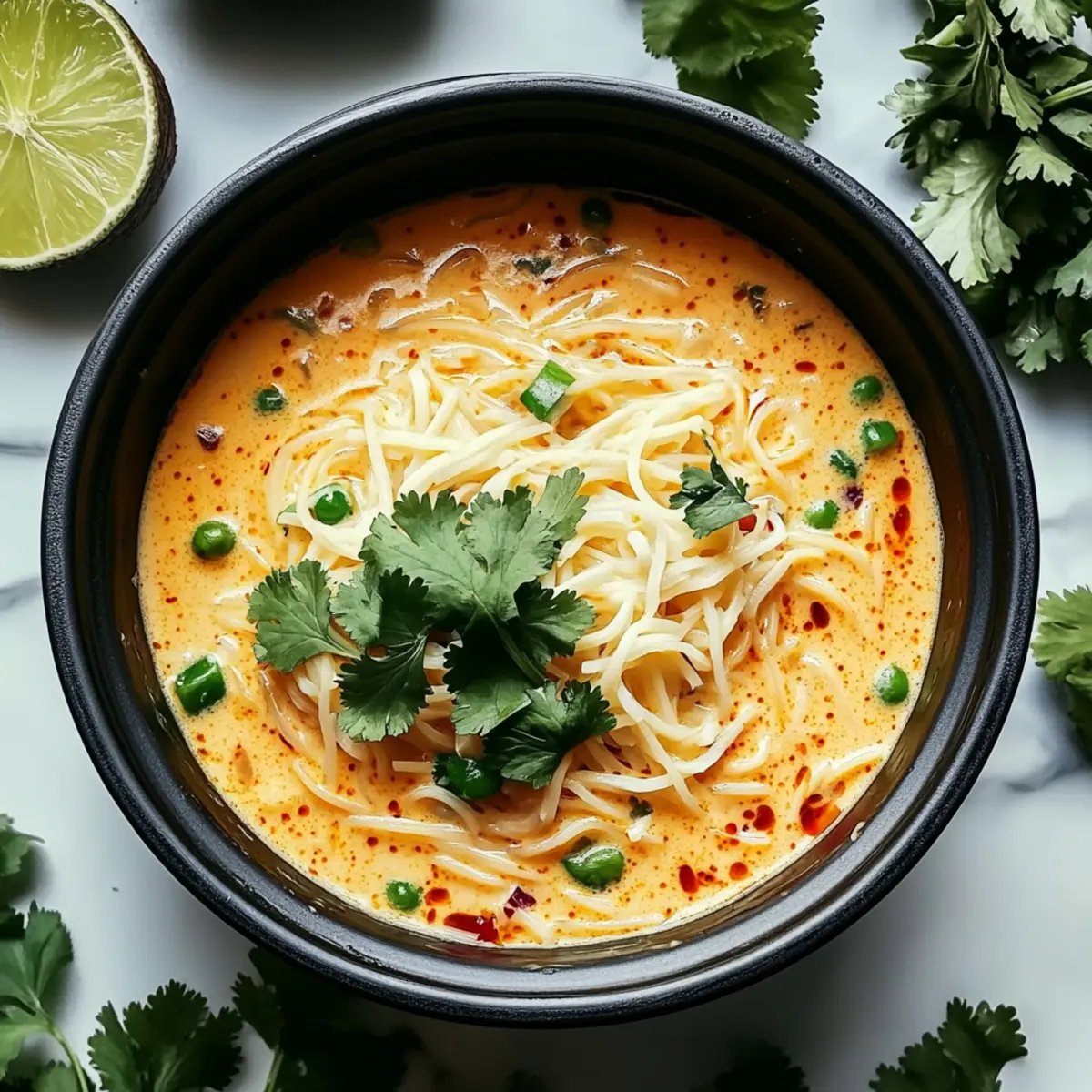 Spicy Coconut Noodles That Hug You with Creamy Goodness