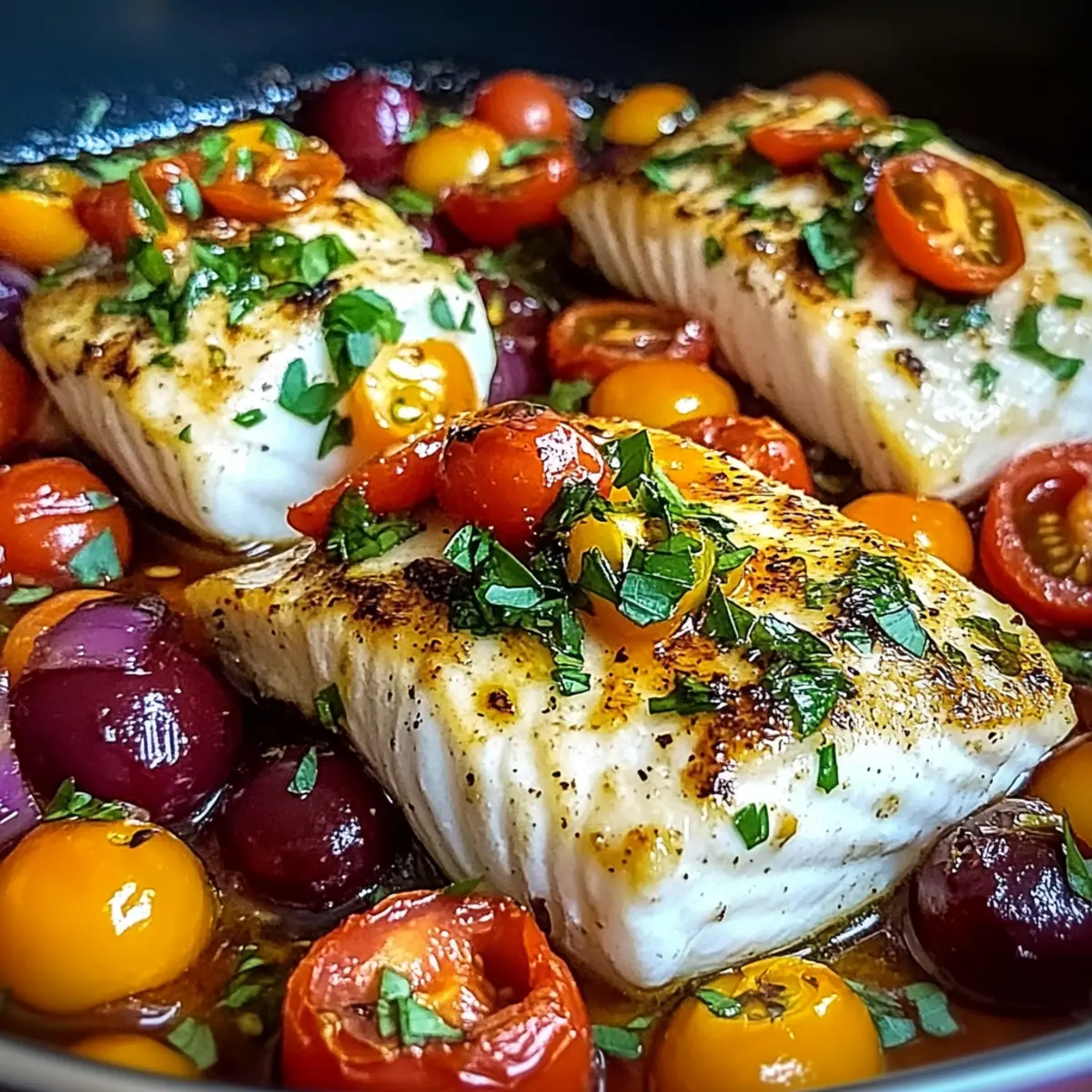 Mediterranean Baked Fish: A Healthy & Zesty Dinner Delight