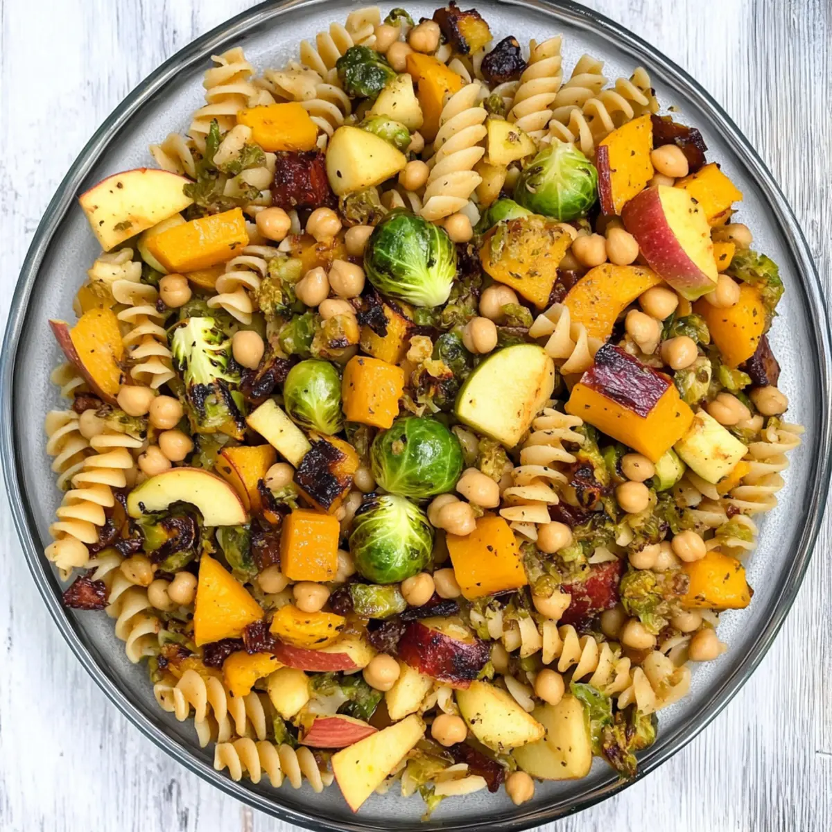 Autumn Pasta Salad Bursting with Flavorful Roasted Veggies