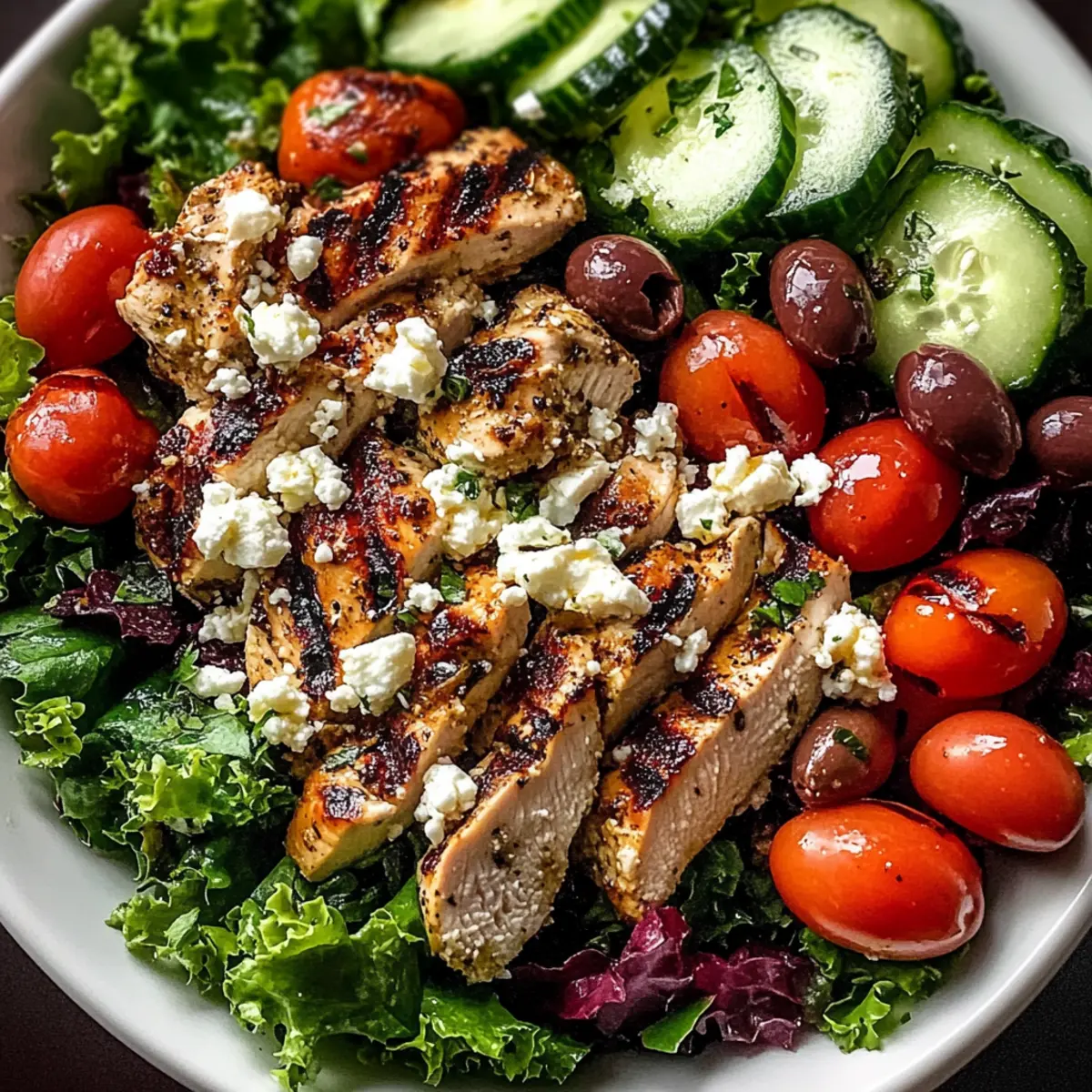 Zesty Mediterranean Chicken Salad for a Fresh Summer Feast