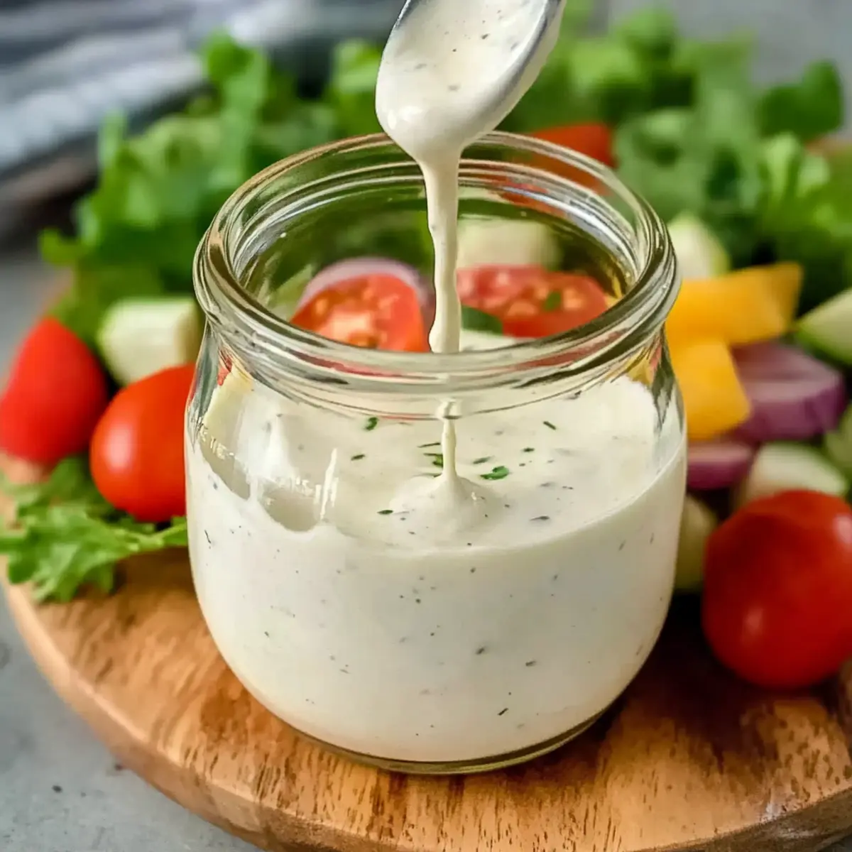 Creamy Garlic Dressing That Elevates Every Salad Delightfully