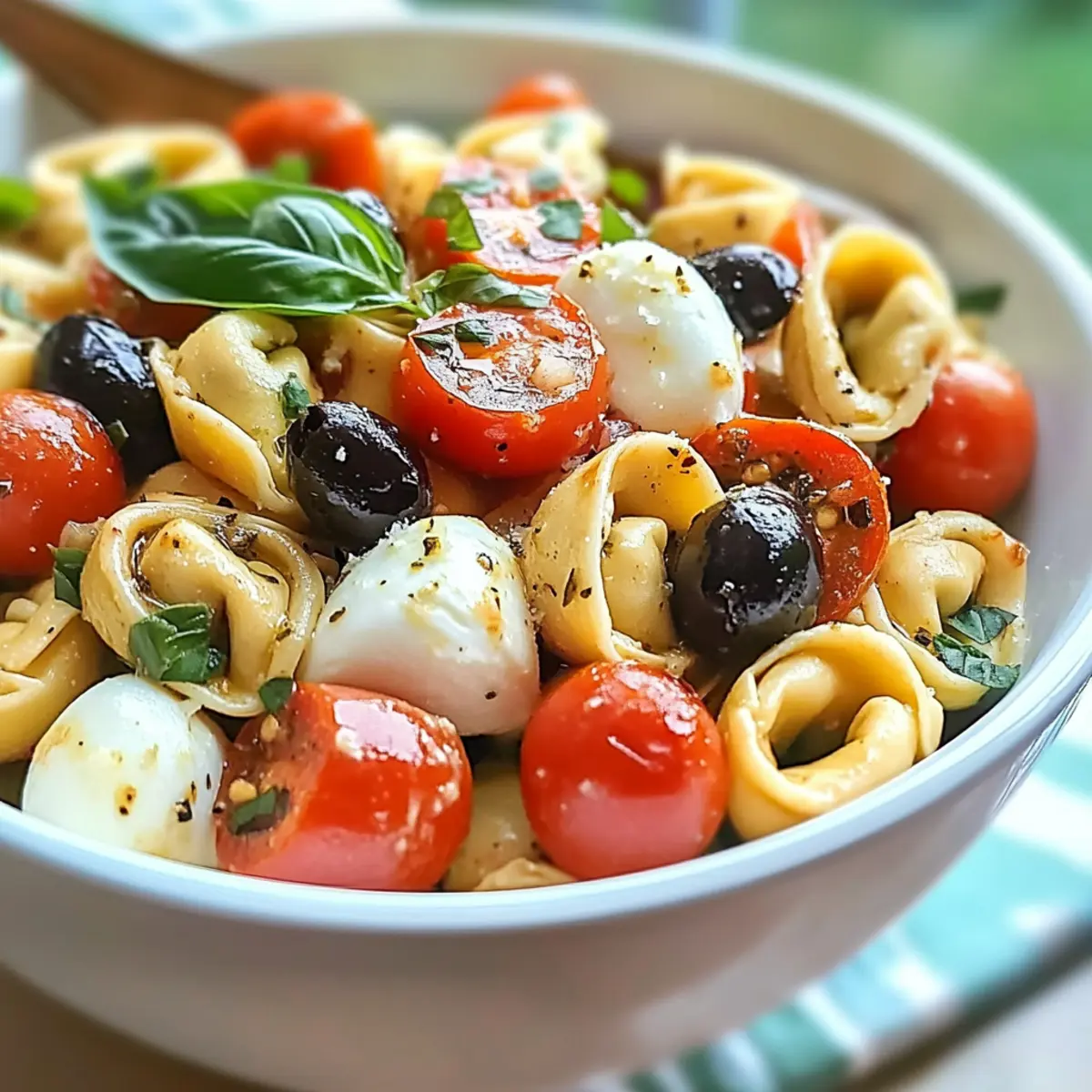 Parmesan Tortellini Salad Bliss: A Vibrant Make-Ahead Delight