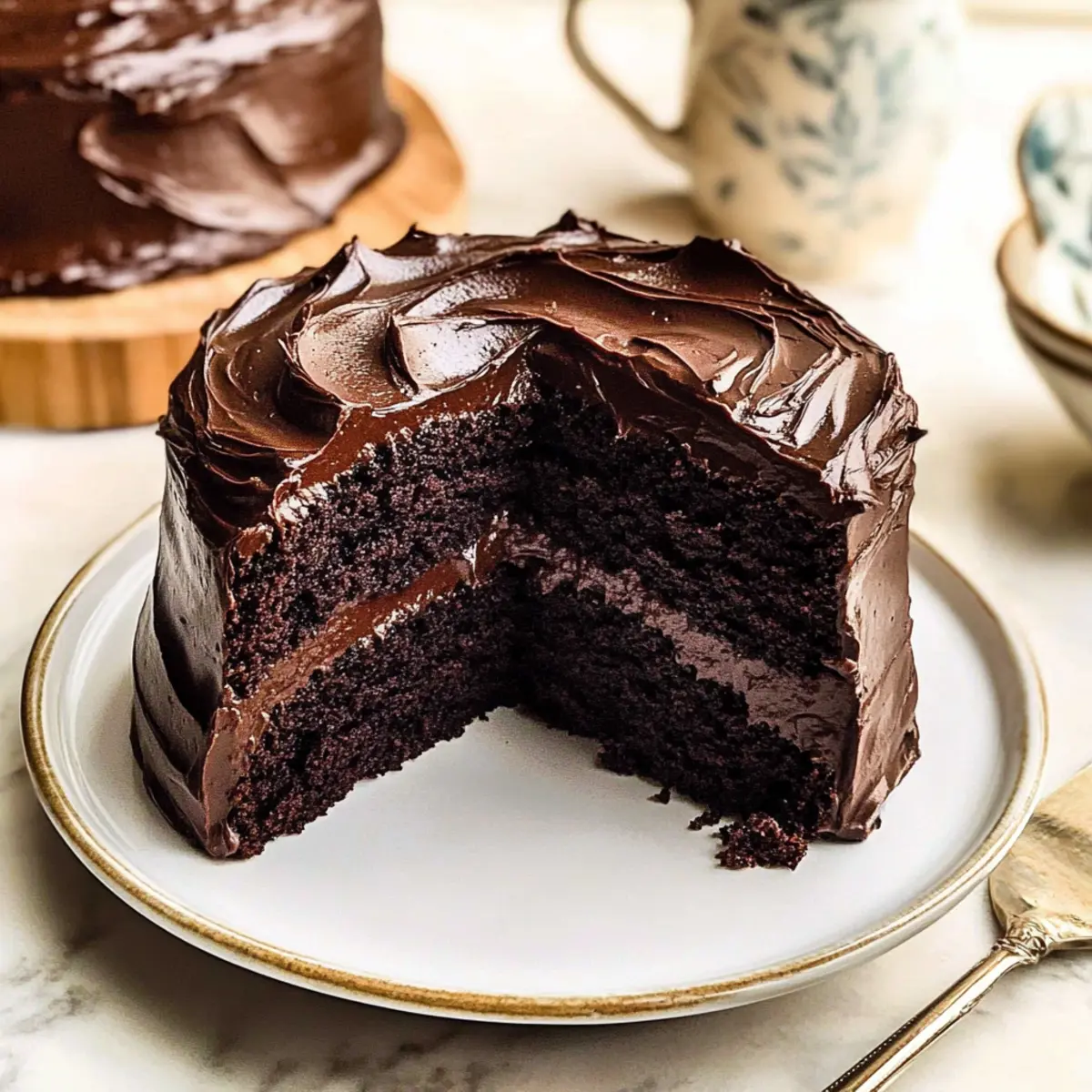 Indulge in Matilda's Chocolate Cake for Pure Bliss