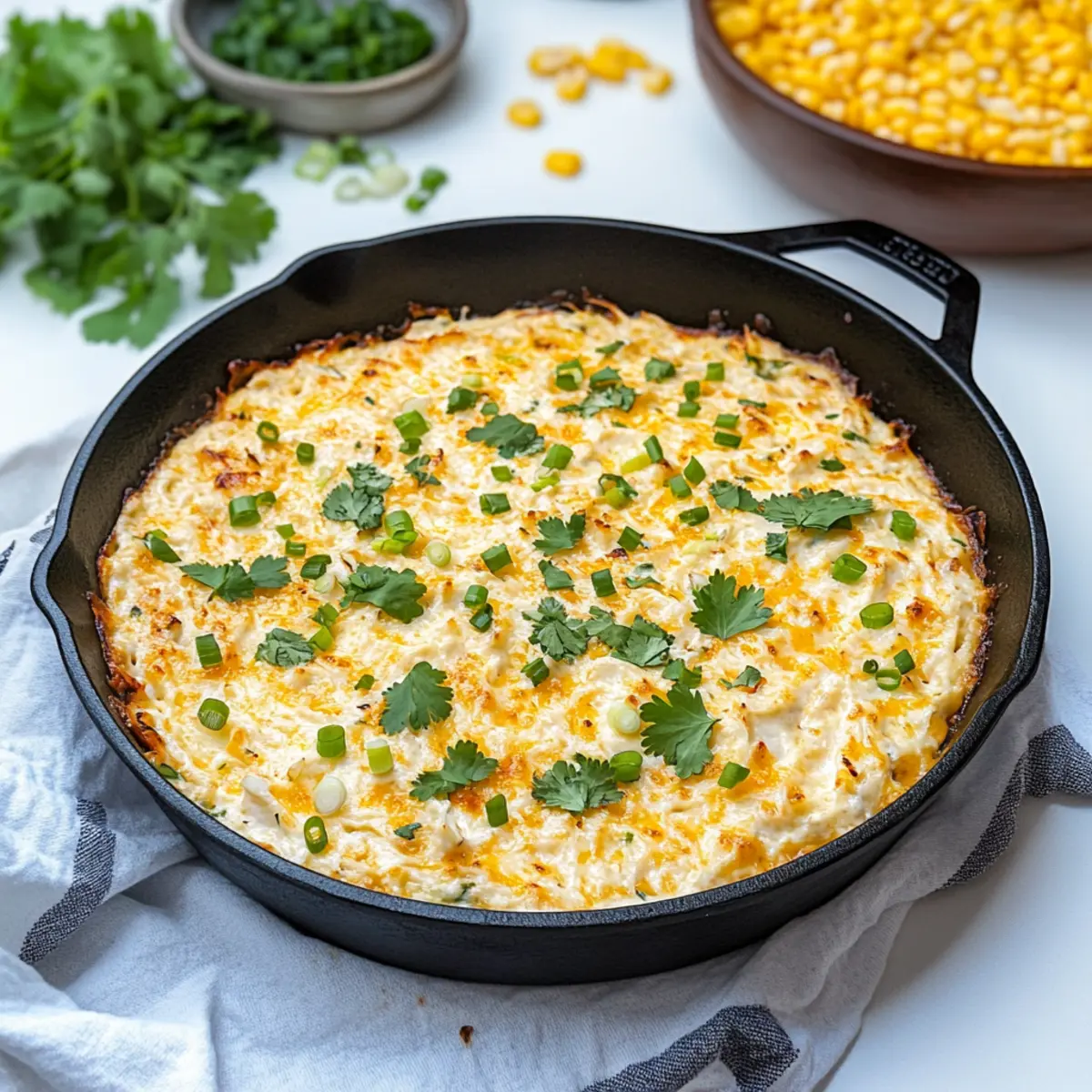 Creamy Baked Elote Dip – Indulgent Flavor, Guilt-Free Fun