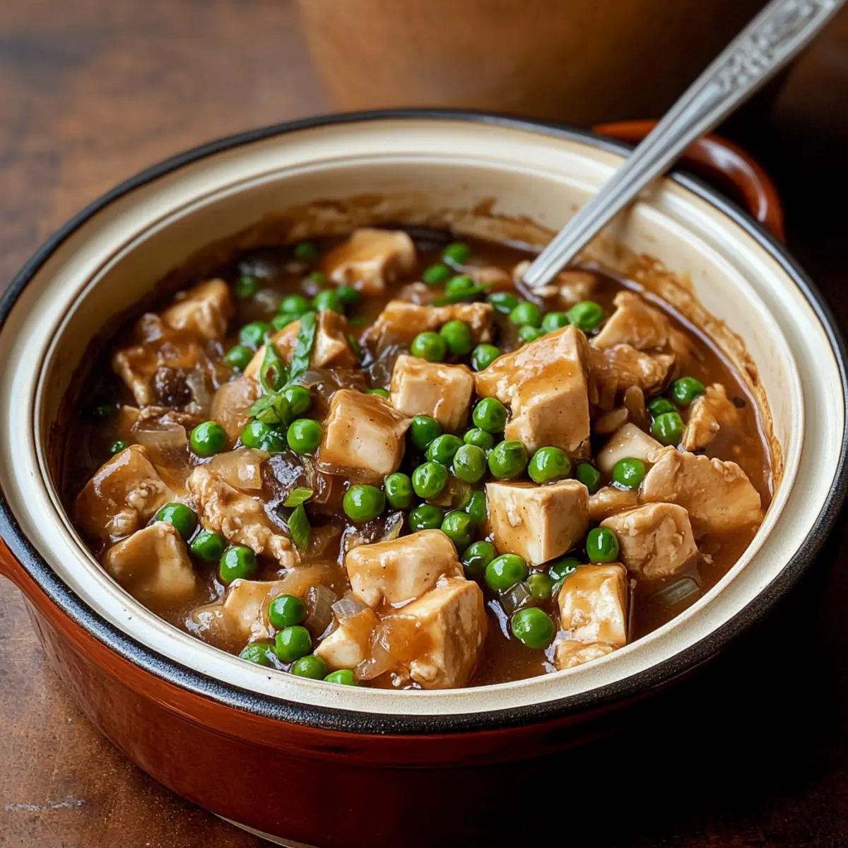 Warm Chicken & Soft Tofu Casserole for Cozy Comfort Nights