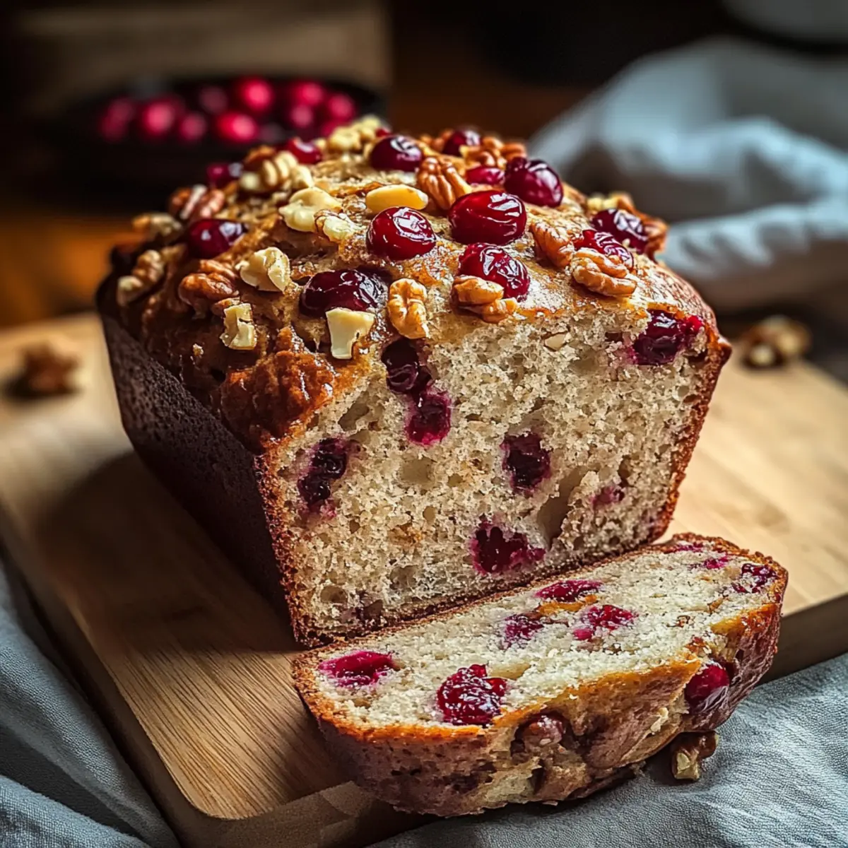 Delicious Cranberry Walnut Bread That’s Easy to Make