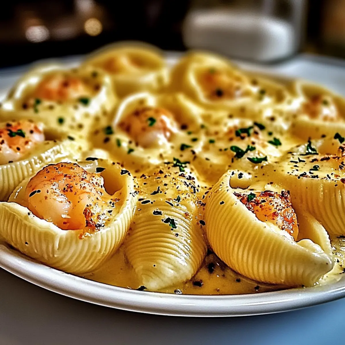 Creamy Seafood Stuffed Shells That Elevate Dinner Time