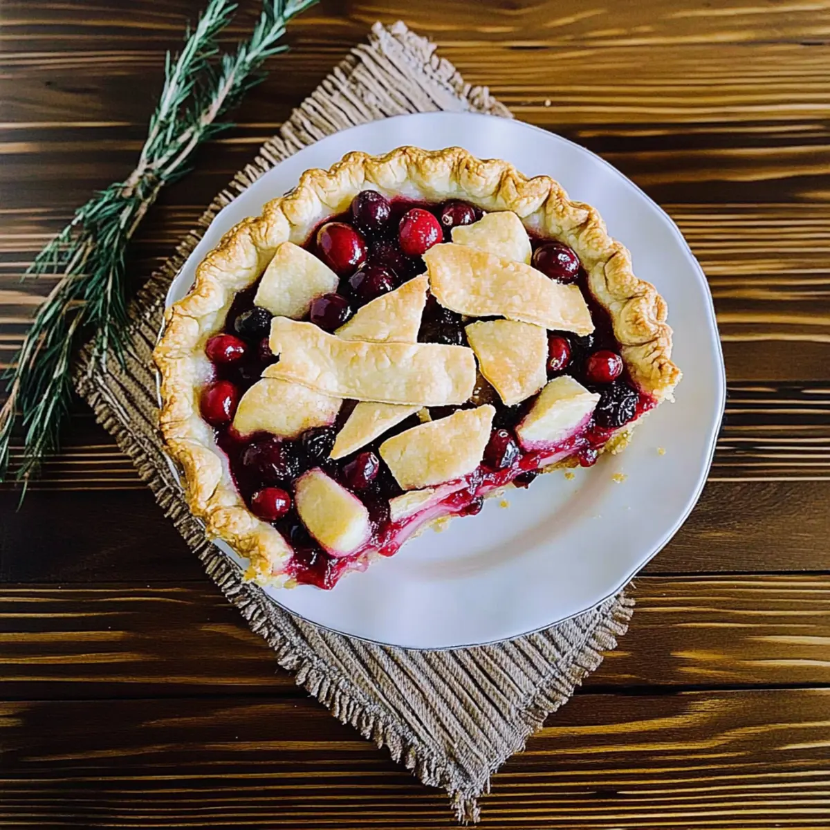 Warm Up with a Homemade Winter Berry Pie Delight