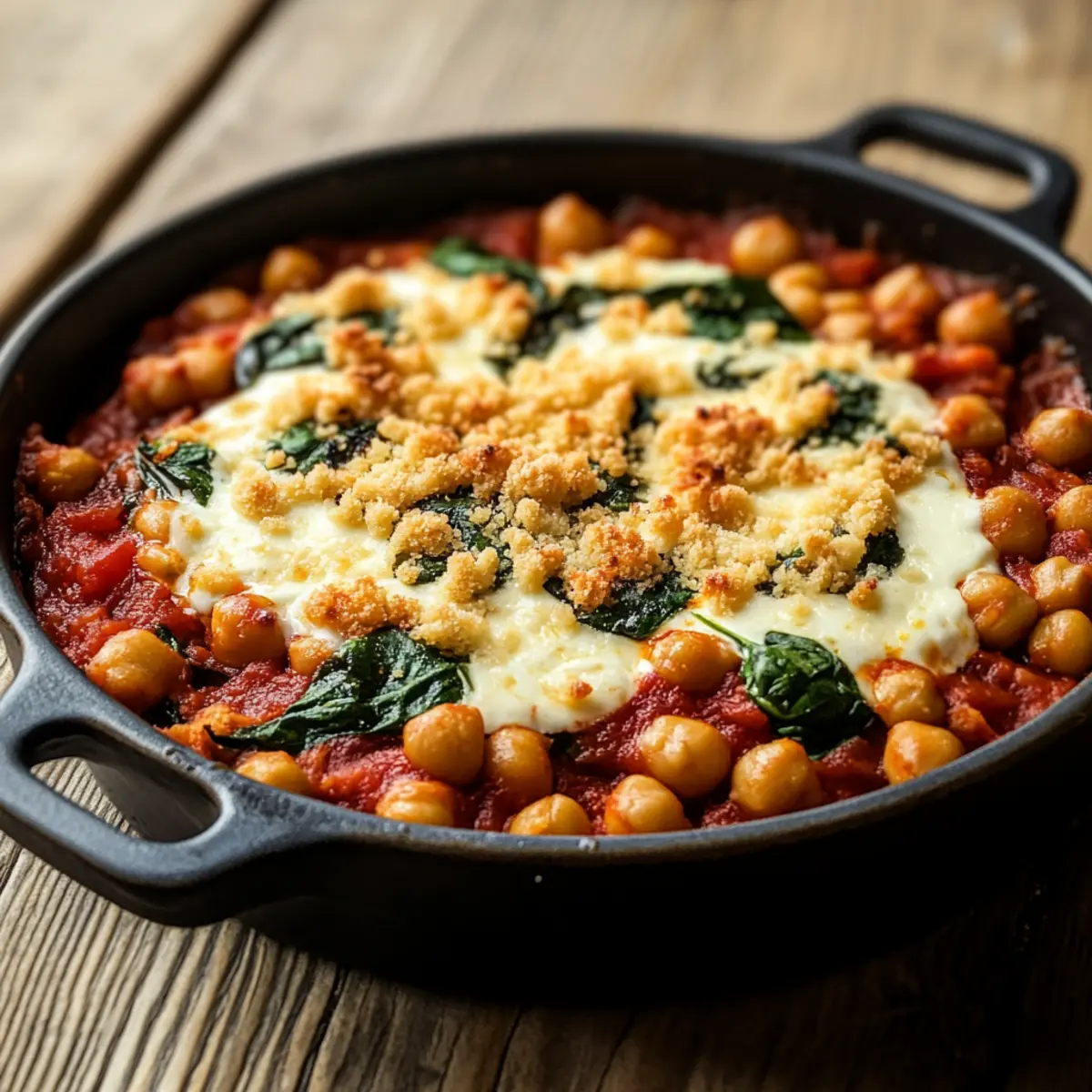 Mediterranean Chickpea Bake – Flavorful One-Pot Comfort
