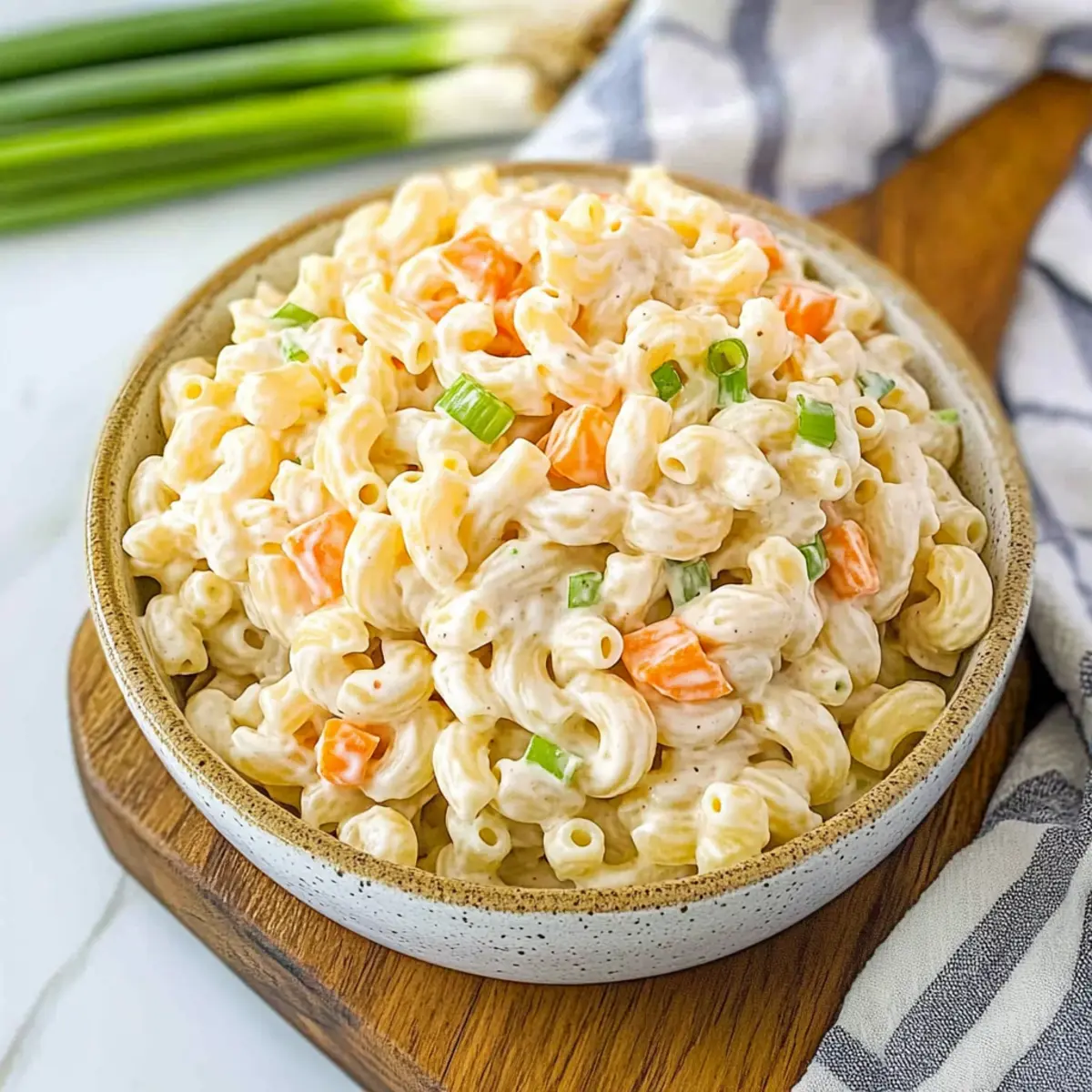 Irresistibly Creamy Hawaiian Macaroni Salad You'll Love