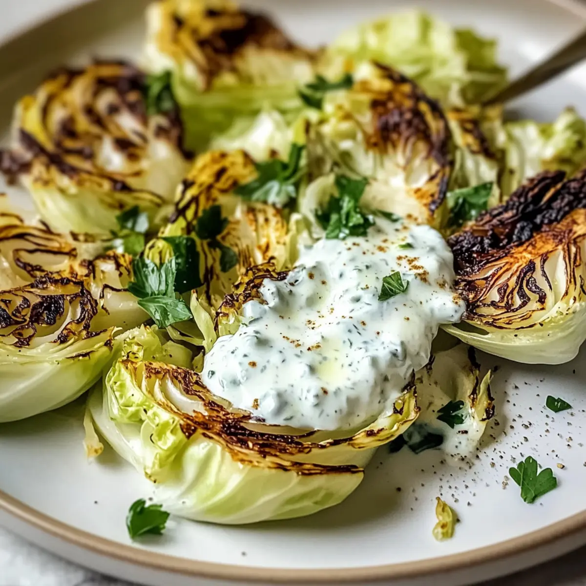 Crispy Cabbage Salad with Yogurt That Will Brighten Your Day