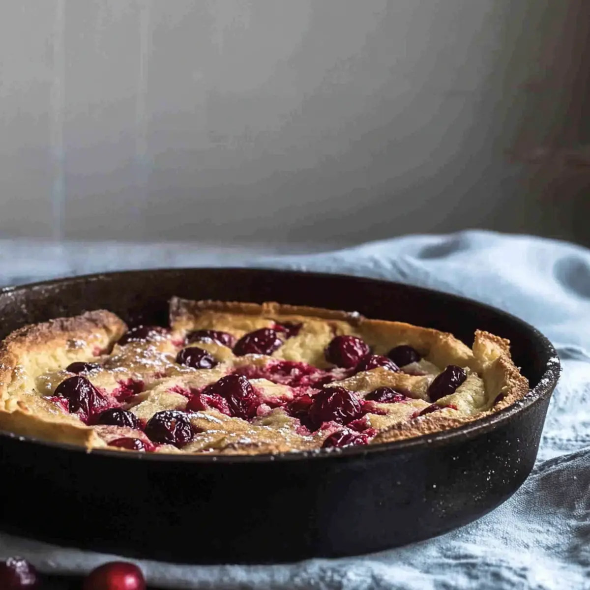 Delicious Cranberry Dutch Baby for a Cozy Morning Boost