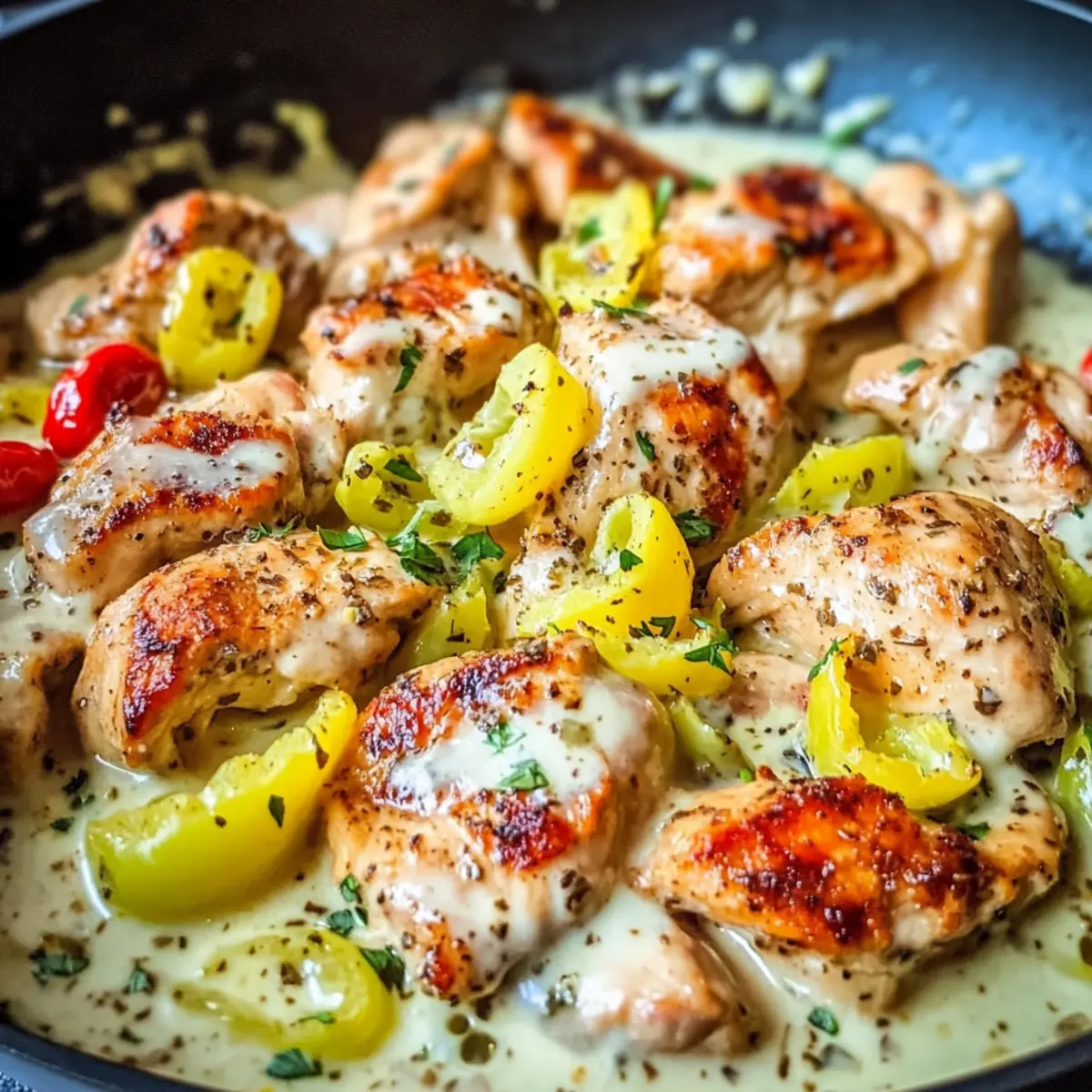 Savory Pepperoncini Chicken Skillet for Quick Weeknight Dinners