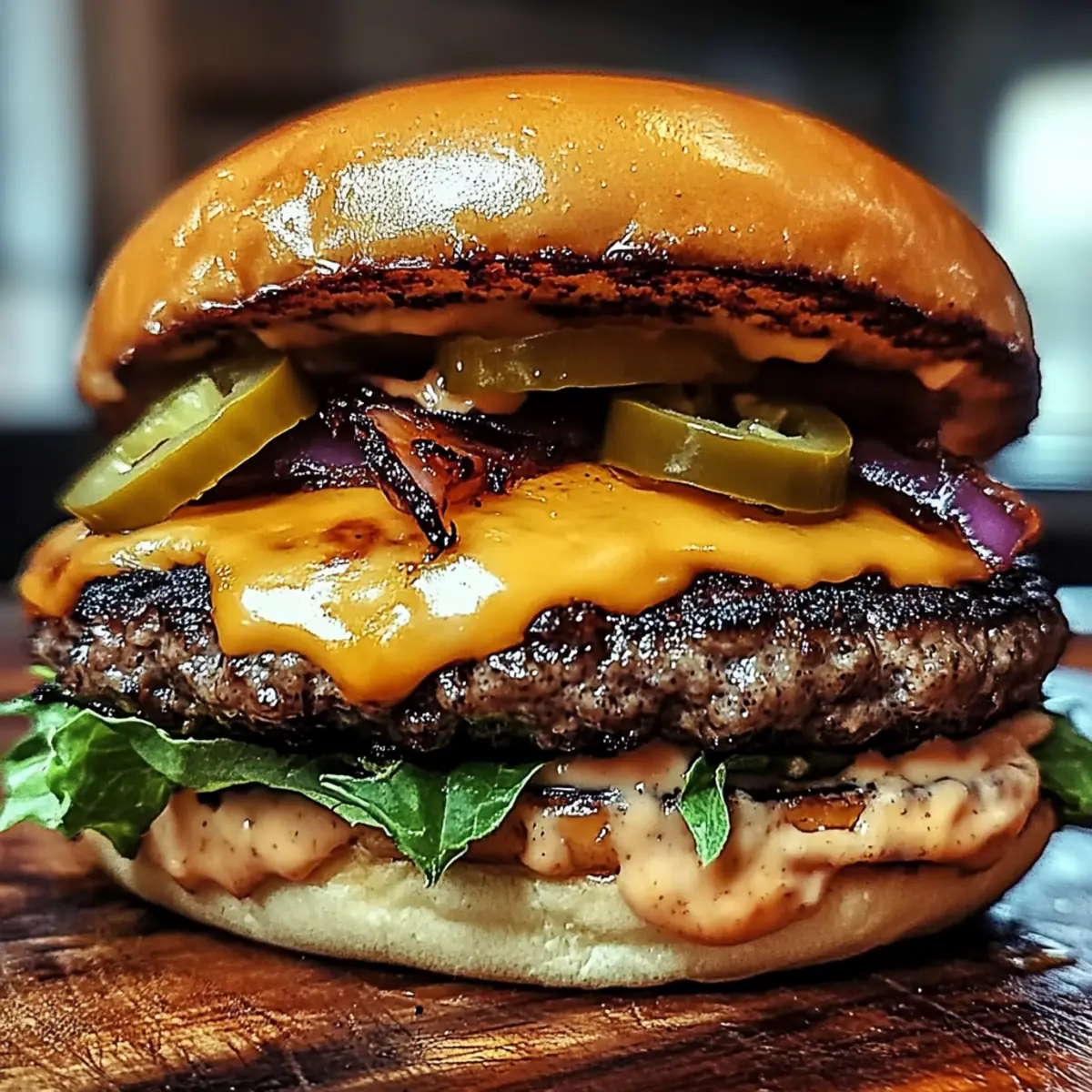 Smoked Cajun Cheese Burgers That Ignite Your Taste Buds