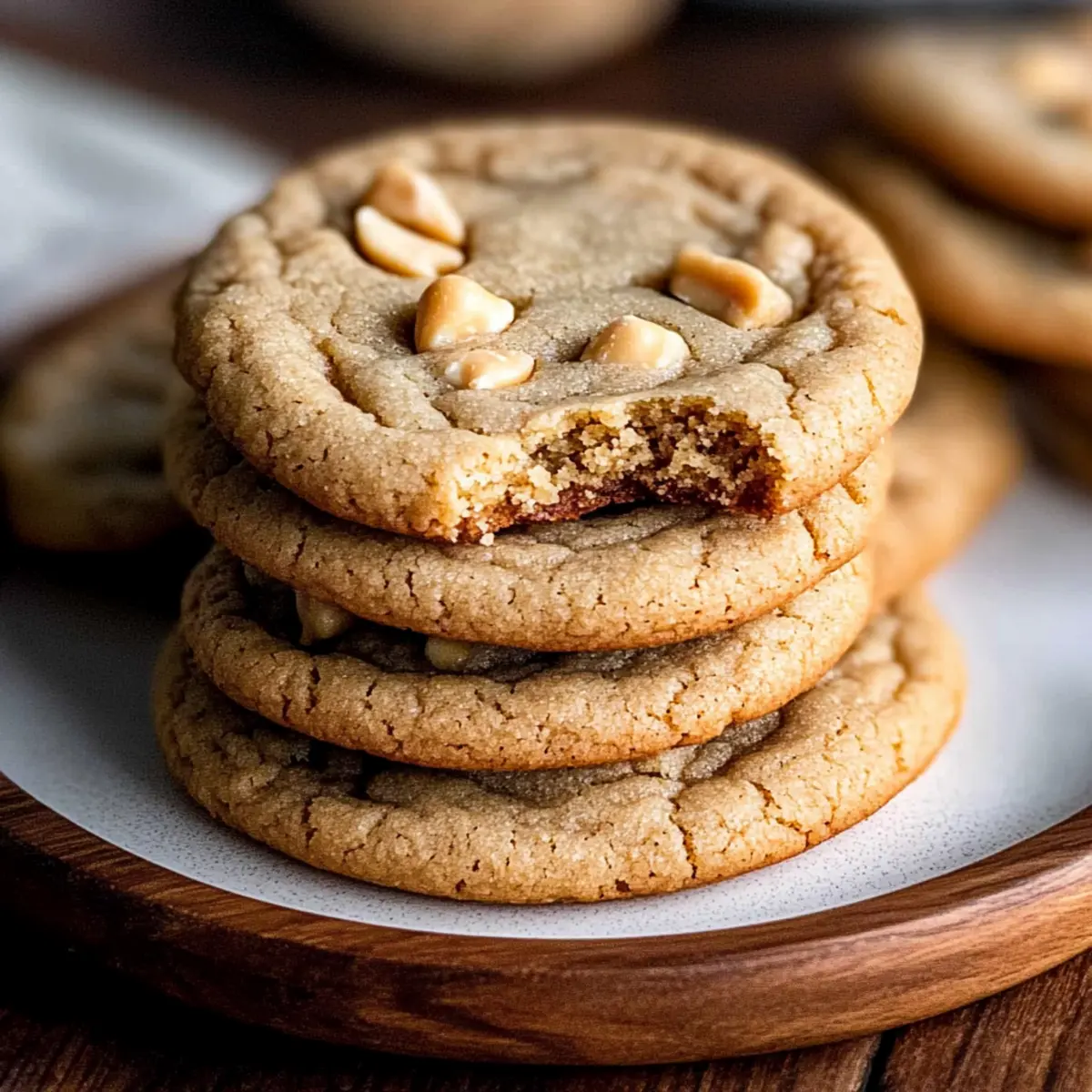 Chewy Peanut Butter Cookies that Melt in Your Mouth