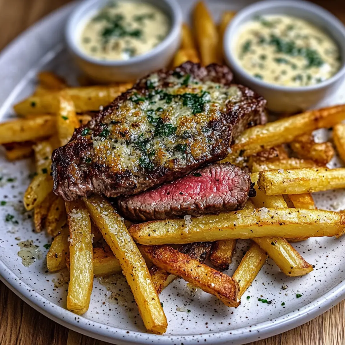 Crispy Garlic Parmesan Steak Fries for Ultimate Comfort Food