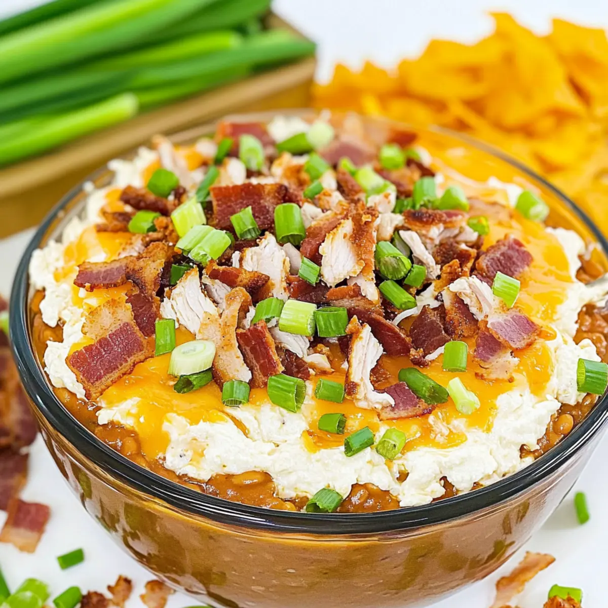 7-Layer Buffalo Chicken Dip That Will Wow Your Guests
