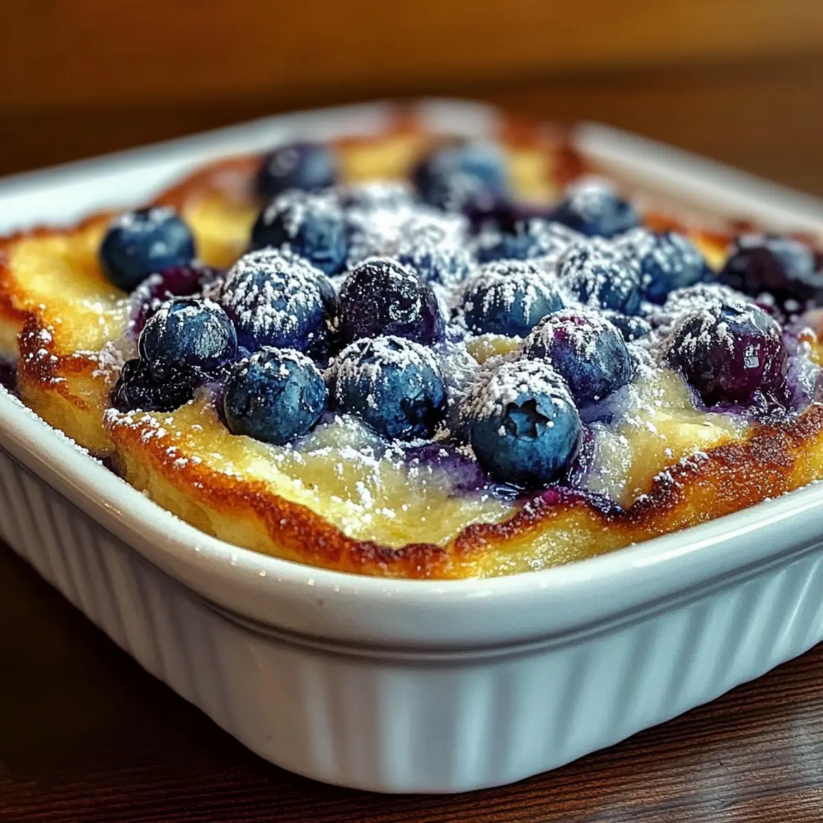Blueberry Buttermilk Pancake Casserole: Cozy, Make-Ahead Delight