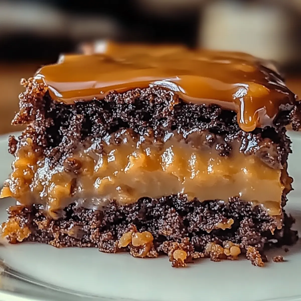 Indulge in Cozy Chocolate Caramel Dump Cake Delight