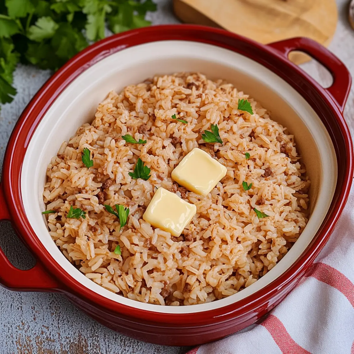 Savory Stick of Butter Rice for Effortless Family Dinners