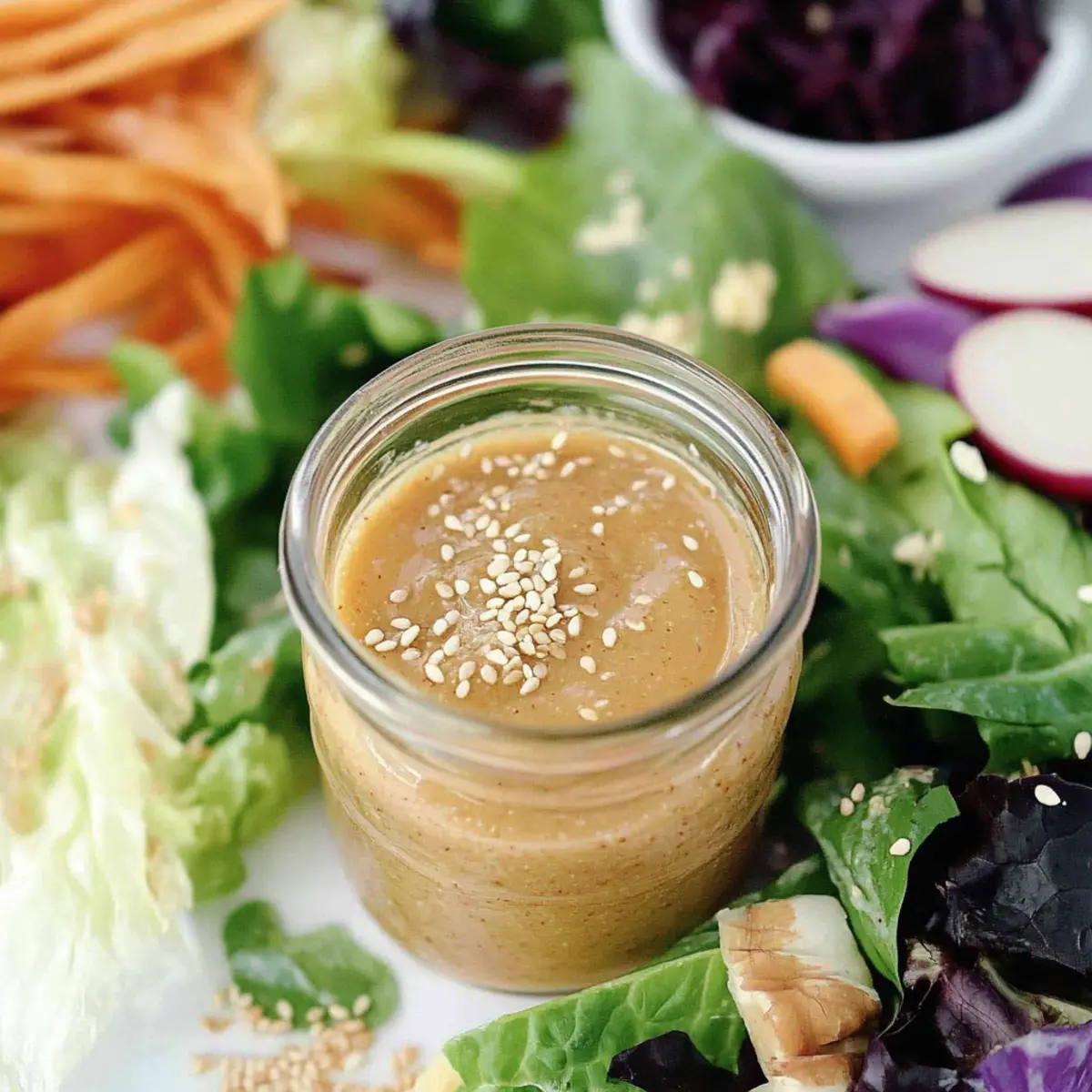 Creamy Sesame Ginger Salad Dressing You’ll Love in 10 Minutes