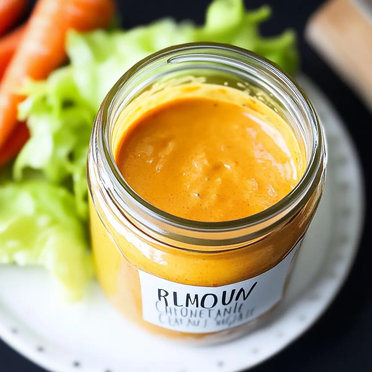 Zesty Japanese Carrot Ginger Dressing in Just 10 Minutes