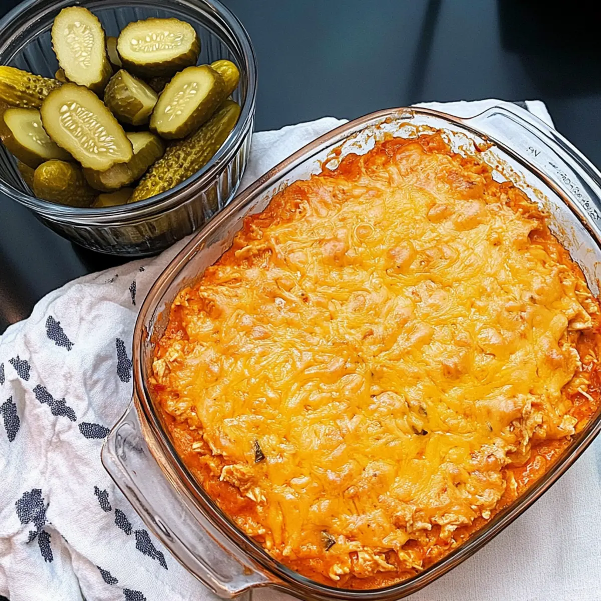 Pickley Buffalo Chicken Dip: A Tangy Twist You’ll Crave
