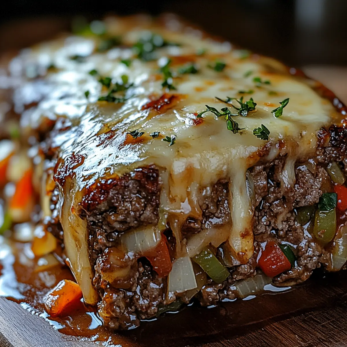 Philly Cheesesteak Meatloaf: Comfort Food with a Twist