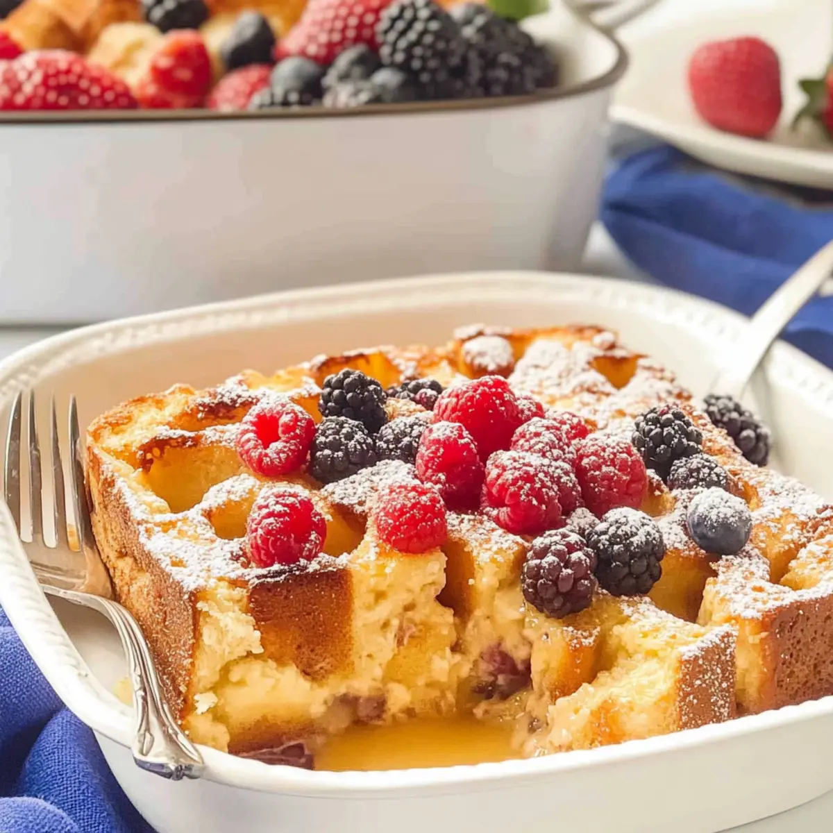 Brioche French Toast Casserole: Easy Morning Bliss for Family