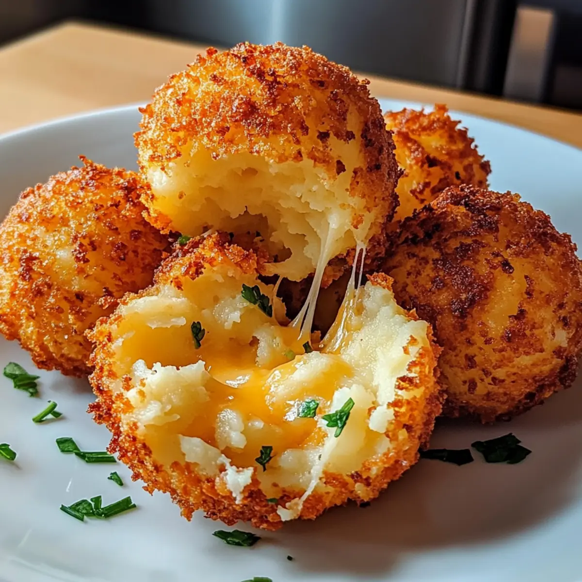 Crispy Cheesy Mashed Potato Balls You’ll Love to Snack On