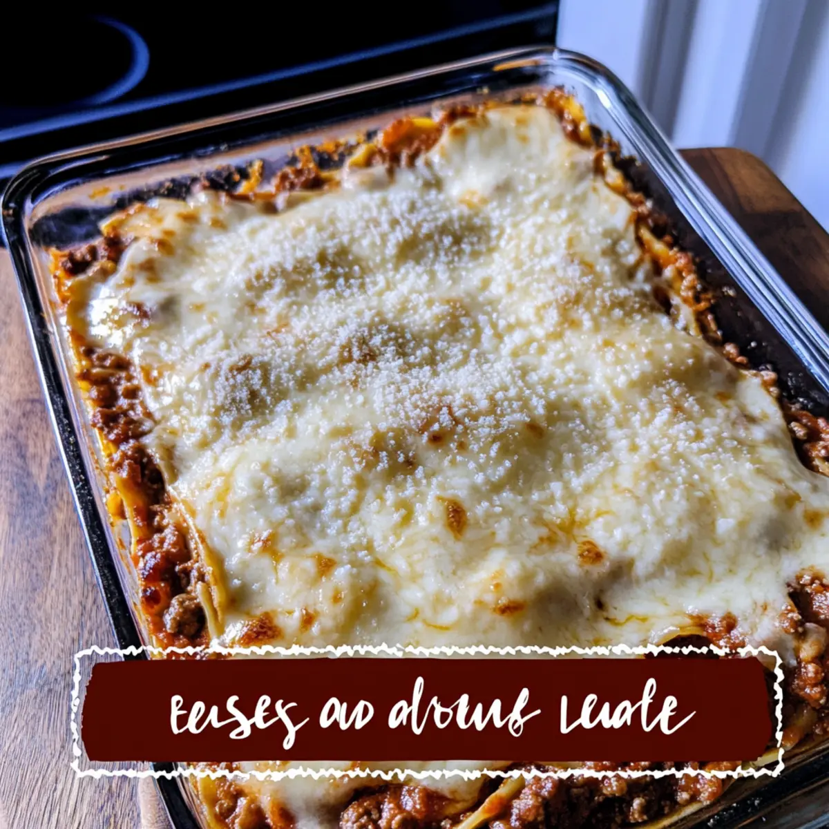 Make Ahead Freezer Lasagna