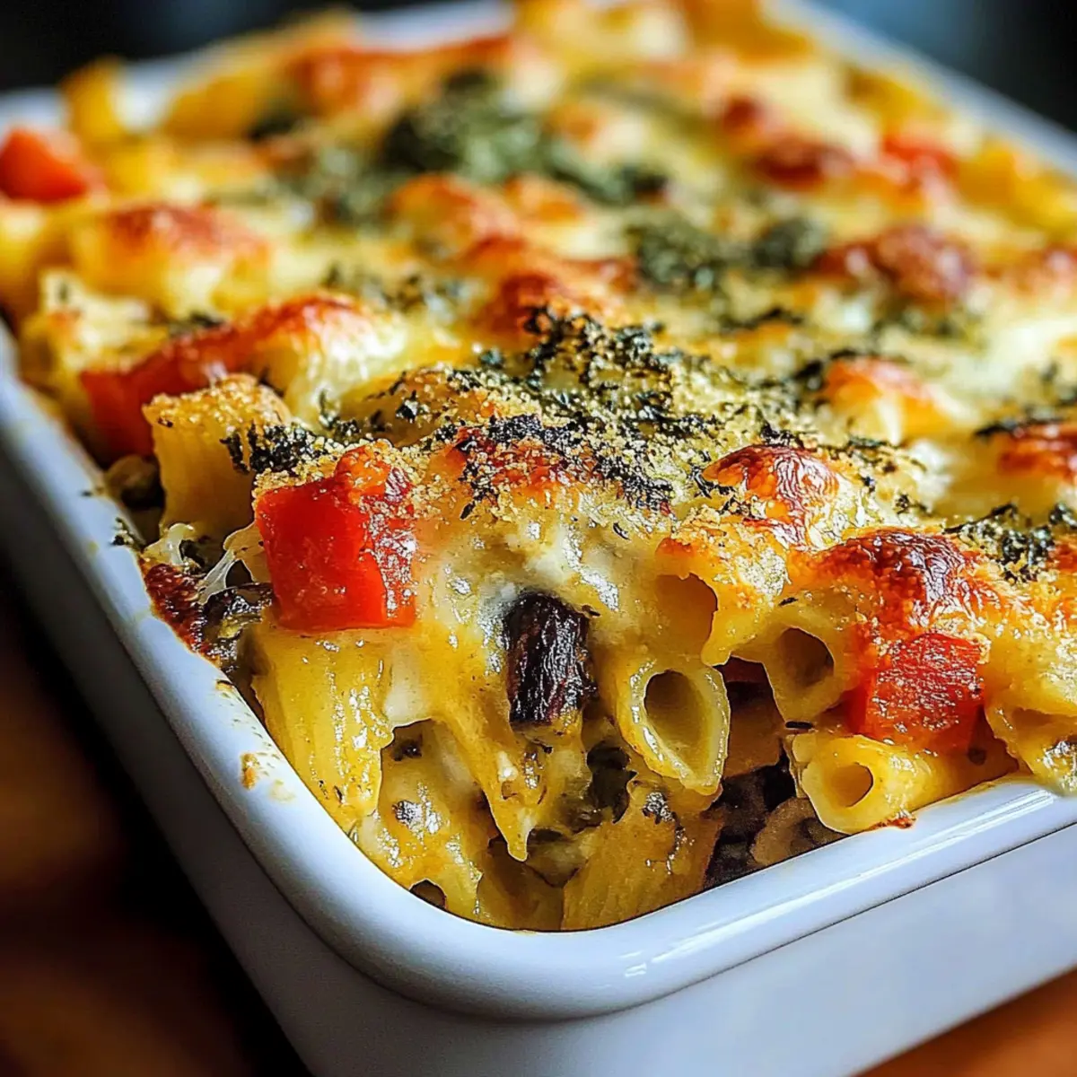 Mediterranean Vegetable Pasta Bake: Comfort in Every Bite