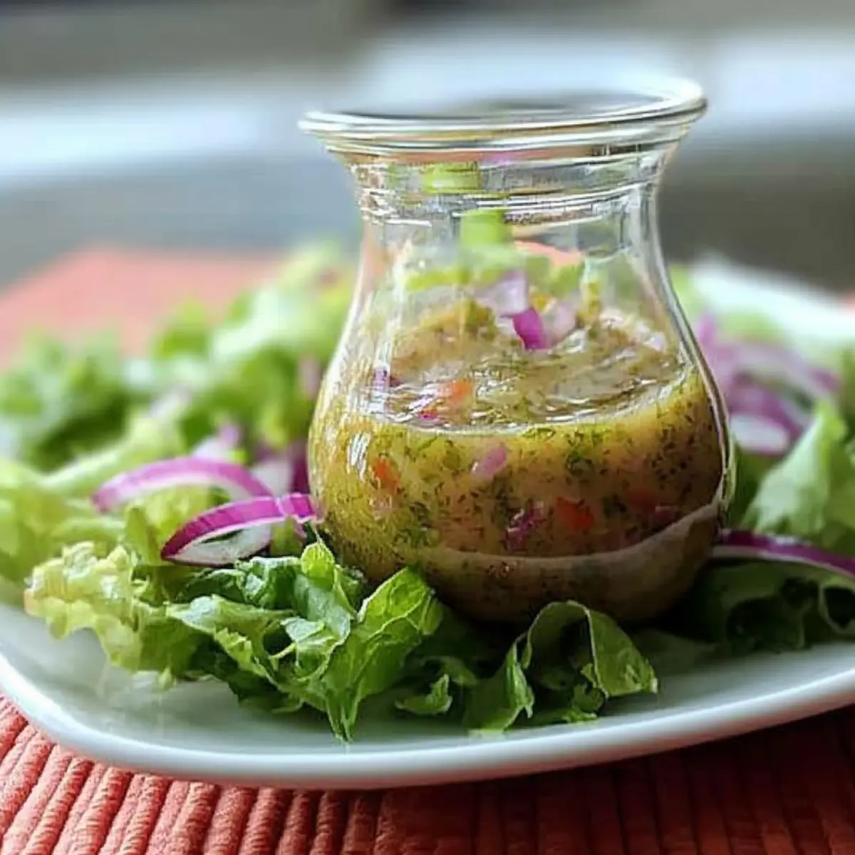 Fresh Dill Red Onion Dressing to Elevate Your Salads