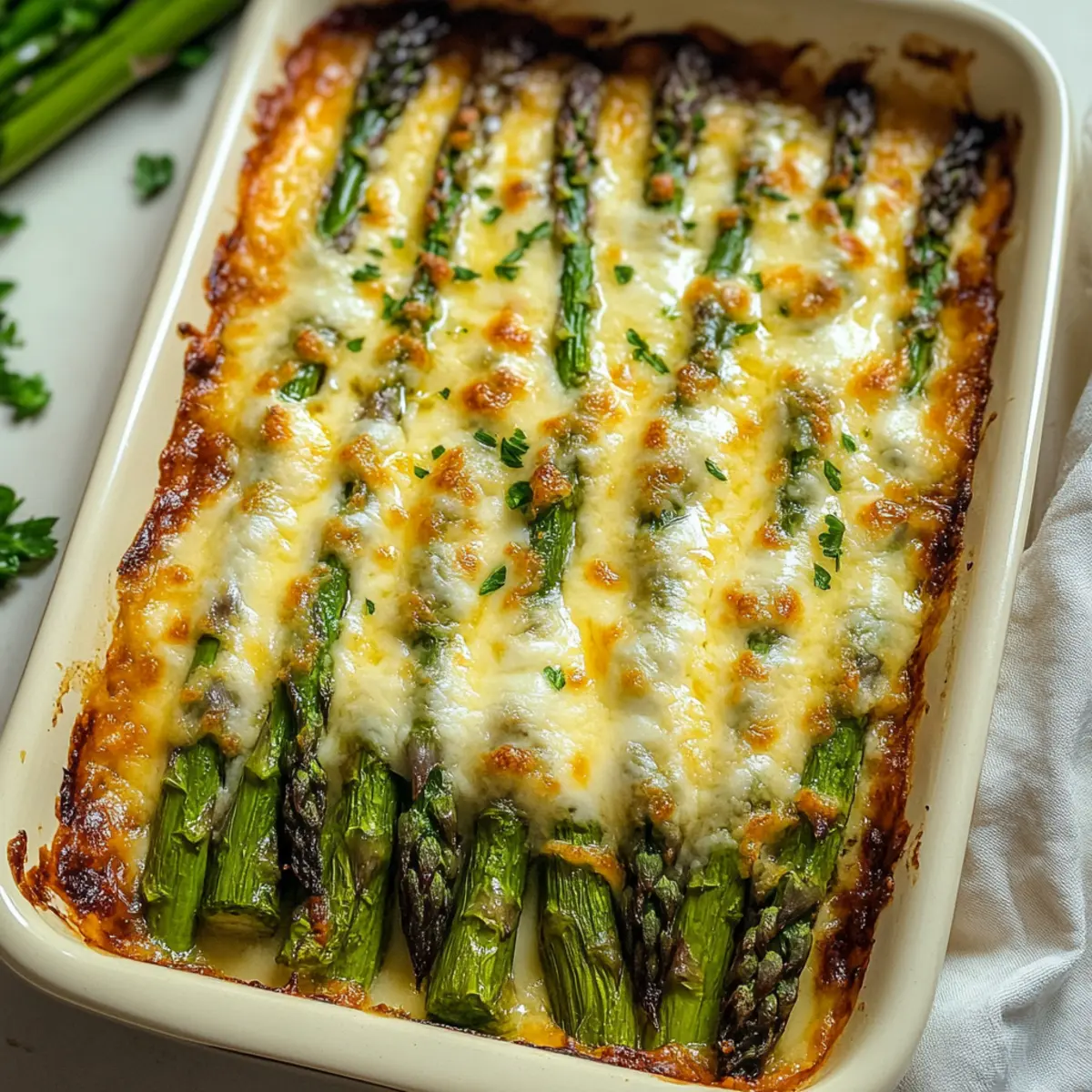 Cheesy Baked Asparagus: A Quick, Irresistible Side Dish