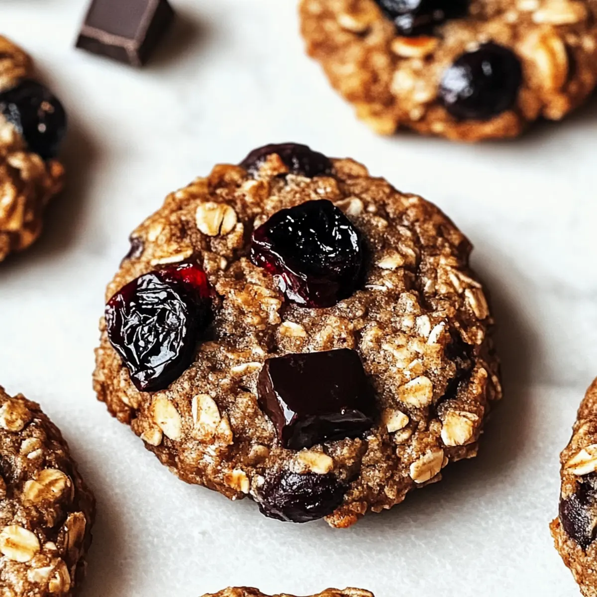 Deliciously Chewy Gluten-Free Chocolate Chip Oat Cookies