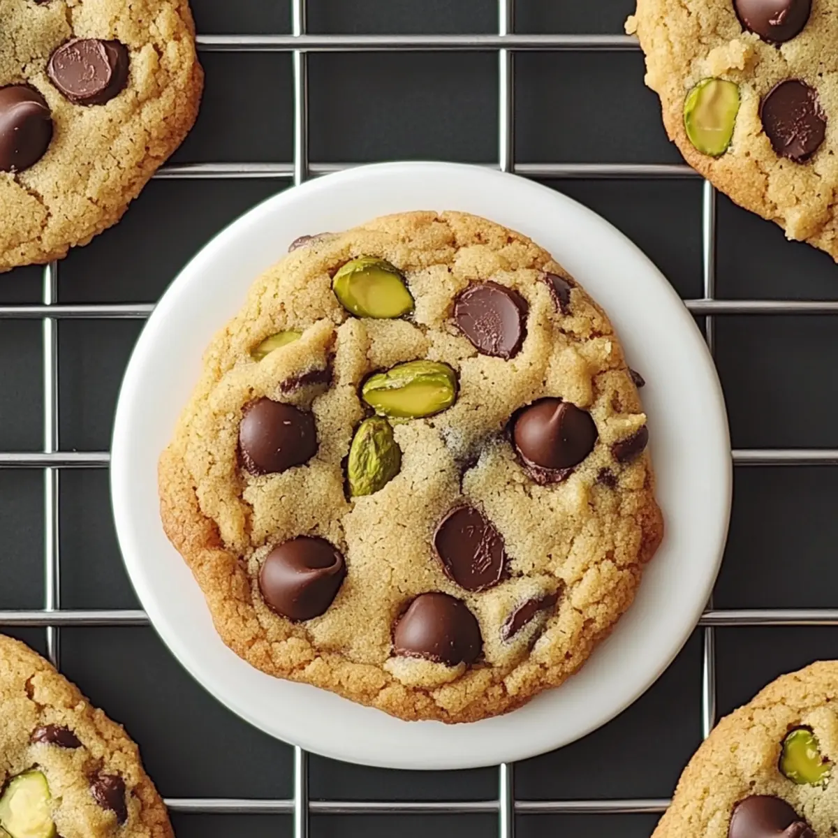 Chewy Pistachio Chocolate Chip Cookies That Steal the Show