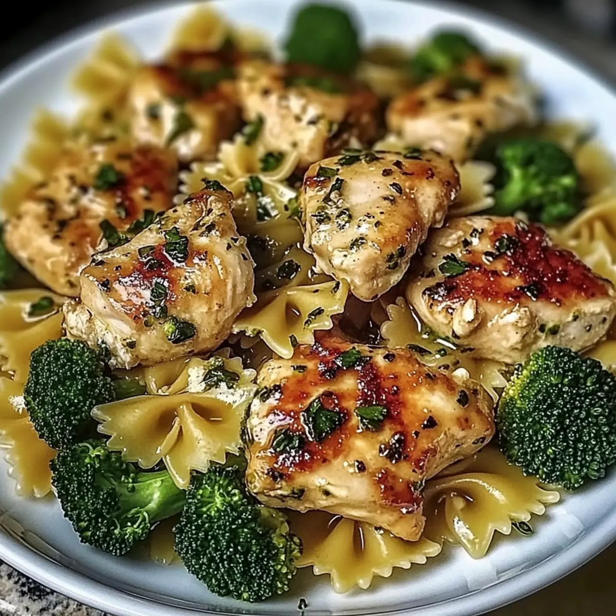 Cowboy Butter Lemon Bowtie Chicken: Creamy Family Comfort