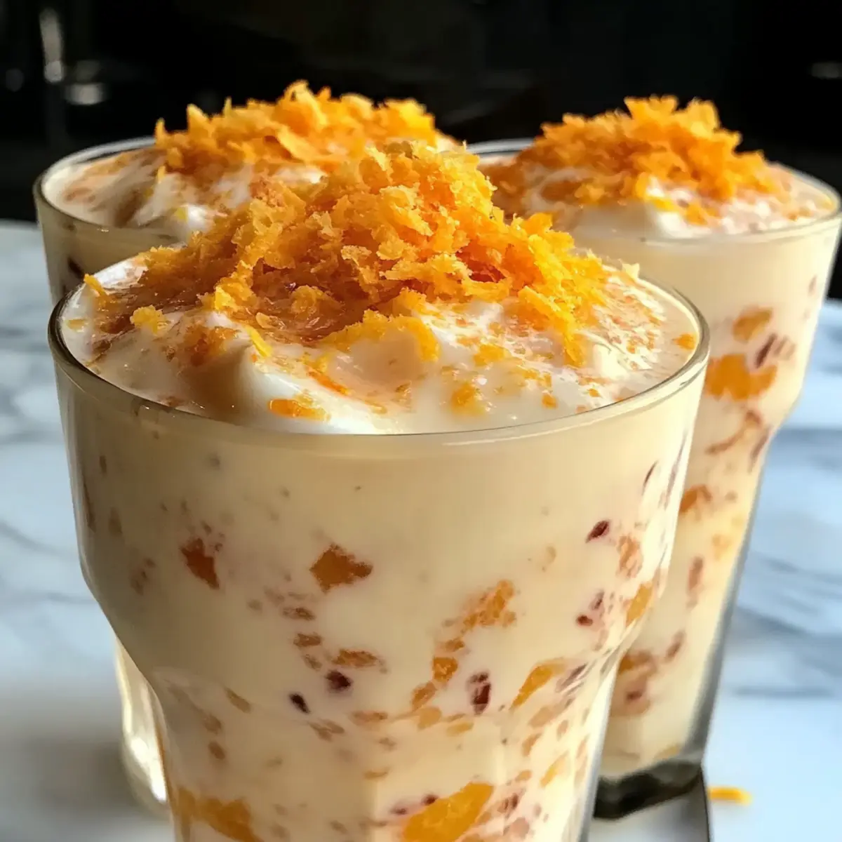 Coconut Orange Glow: A Dreamy Dairy-Free Dessert Delight