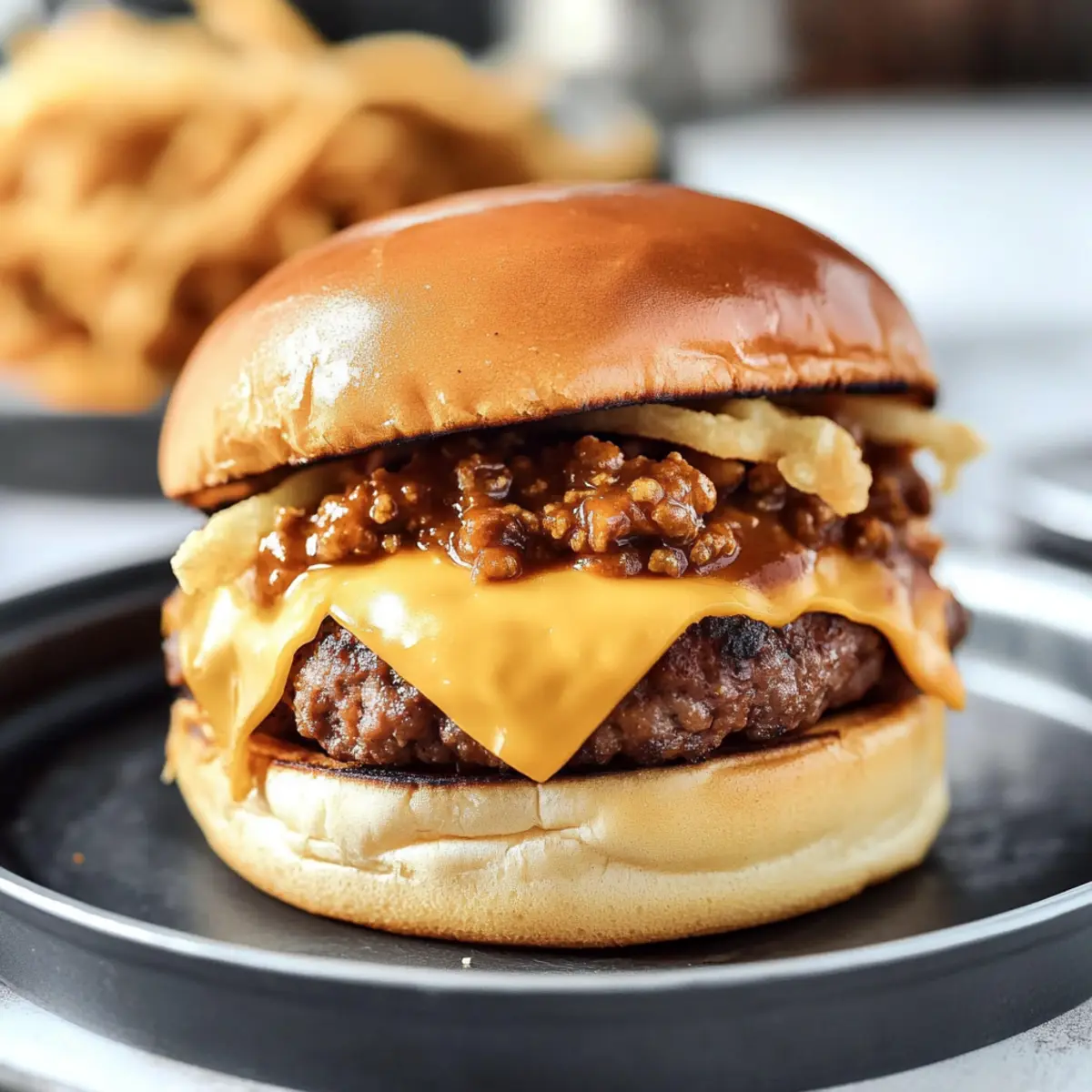 Irresistible Chili Cheeseburgers for Ultimate Comfort Food